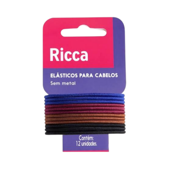 Elastico Cabelo Ricca Fino Wint 12un