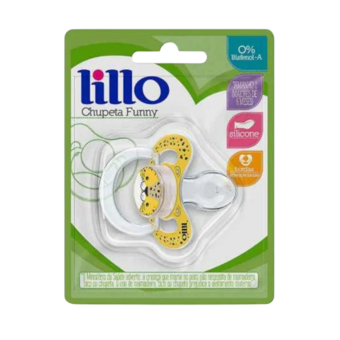 Chupeta Lillo Funny Ortodontico Silicone N.2 Onca