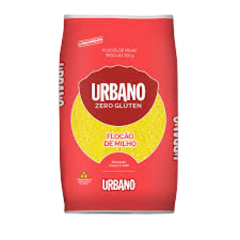 Flocos Milho Urbano S/gluten Flocao 500g