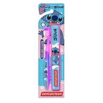 Escova Dente Stitch Infantil 3un