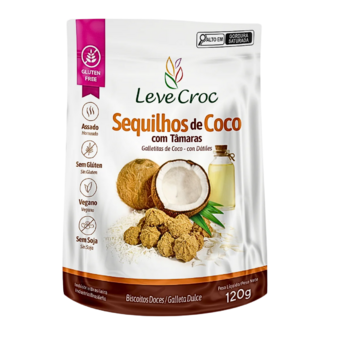 Biscoito Sequilhos l Crock S/gluten Coco/Tamara 120g