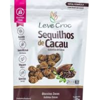 Biscoito Sequilhos l Crock S/Gluten Cacau 120g