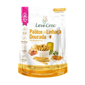 Biscoito Palito l Crock Linhaca Dourada 120g