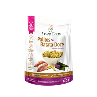 Biscoito Palito l Crock Batata Doce 120g
