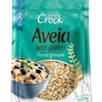 Aveia c Crock S/gluten Flocos Grossos 200g