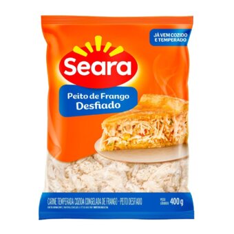 Peito Frango Seara Congelado Desfiado 400g
