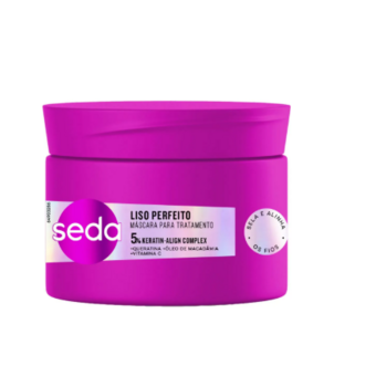 Creme Mascara Tratamento Seda Liso Perfeito 300g