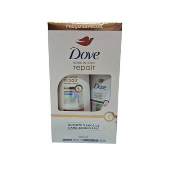 Shampoo Dove 350ml+ Condicionador 150ml Bond Repair