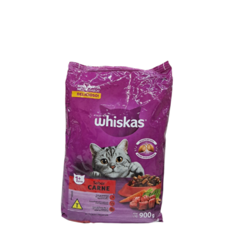 Racao Gato Whiskas Adulto Carne 900g 