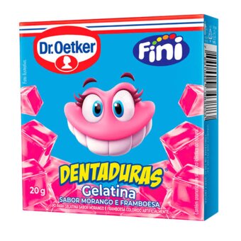 Gelatina Oetker Dentaduras 20g