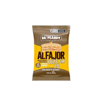Alfajor Dr Peanut Leite Po 55g