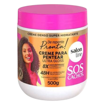 Creme Tratamento Salon Line Sos Cachos de Repente Pronta 300ml