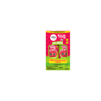 Shampoo Salon Line Kids 300ml + Condicionador 200ml Melancia