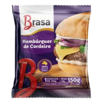 Hamburguer Gourmet Cordeiro Brasa 150g 