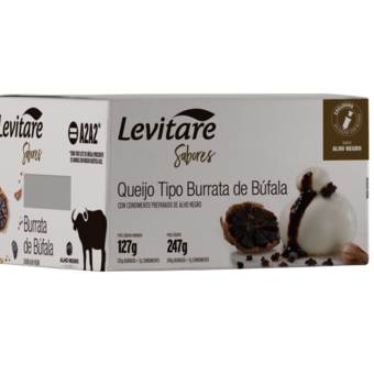 Queijo Burrata Levitare Alho Negro 127g