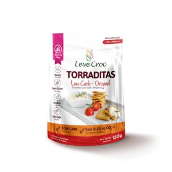 Torrada Low Crock Low Carb S/gluten Original 120g