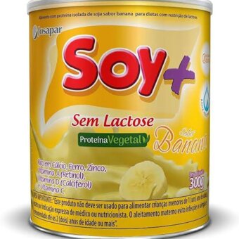 Alimento po Soja Soy+ S/lactose Banana 300g