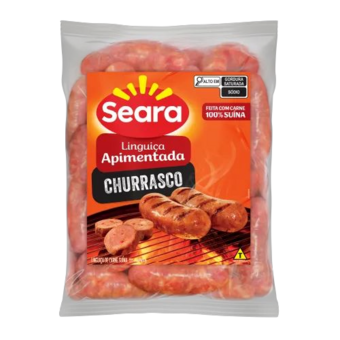 Linguica Seara Apimentada 600g