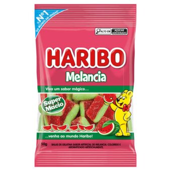 Bala Gelatina Haribo Melancia 50g