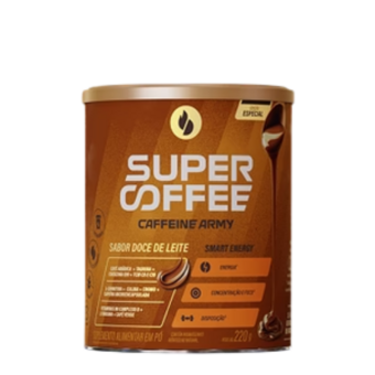 Suplemento Alimentar Supercoffee Lt Doce Leite 220g