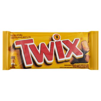 Chocolate Twix Embalagem 40G