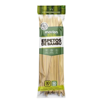 Espeto Churrasco Inoven 25cm 50un