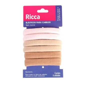 Elastico Cabelo Ricca 6un Blondie