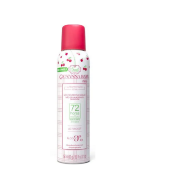 Desodorante Aero Giovanna Baby 72h Cherry 150ml 