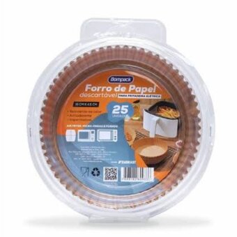 FORRO PAPEL BOMPACK 16X4.50CM 25UN RED