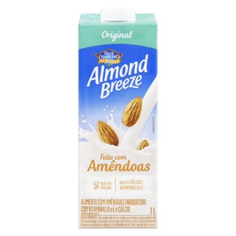 Bebida De Amêndoas Almond Breeze Original 1L