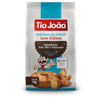 FARINHA ARROZ TIO JOAO 1KG S/GLUTEN