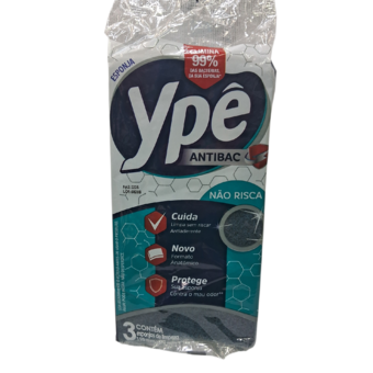 ESPONJA YPE M USO NAO RISCA 3UN ANTIBAC
