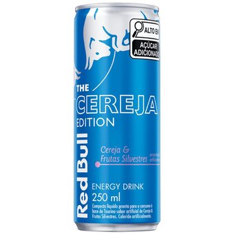 BEB ENERG RED BULL LT 250ML CEREJ/FRUT SILV