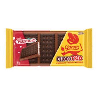 CHOCOBISCUITS GAROTO 90G PRESTIGIO