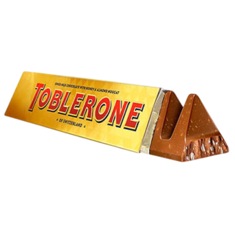 CHOC TOBLERONE 100G. MILK GOLD