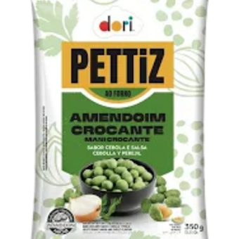 AMENDOIM DORI PETTIZ 350G CEBOLA/SALSA