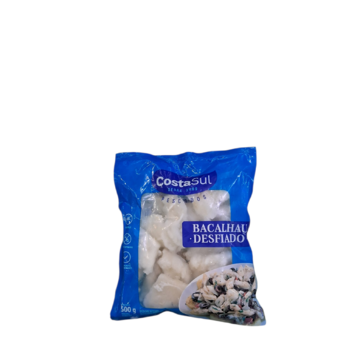 BACALHAU DESF COSTA SUL 500G DESSALGADO