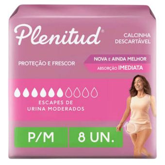 ROUPA INT PLENITUD ACTIVE 8UN FEMME P/M