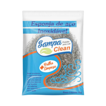 ESPONJA ACO SAMPA CLEAN
