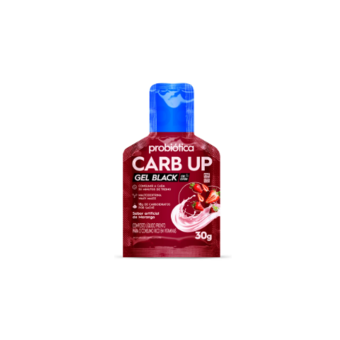 SUP ALIM CARB UP GEL PROB BLACK 30G MORANGO