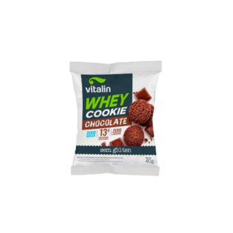 BISC COOKIE VITALIN WHEY ZERO 40G CHOC
