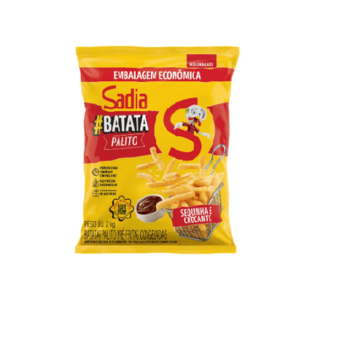 BATATA PRE FRITA SADIA 2KG PALITO