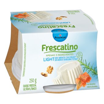 Queijos Minas Frescatino Polenghi Light 250G