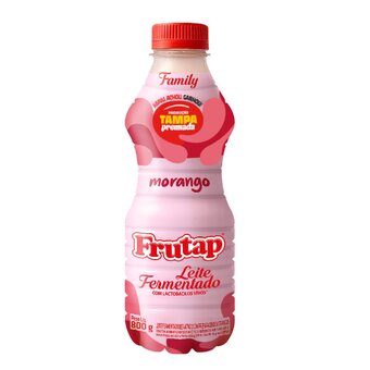 LEITE FERM FRUTAP FAMILY 800ML MORANGO