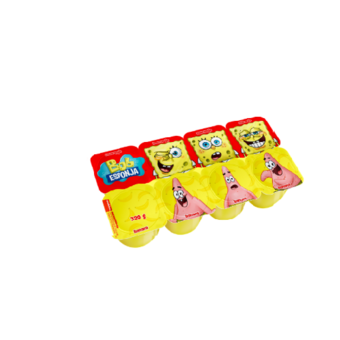 IOG ELEGE BOB ESPONJA PETIT 320G MORANG/BANANA