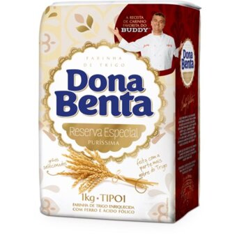 Farinha De Trigo Dona Benta Reserva Especial Pacote 1Kg