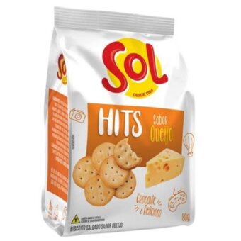 BISC SALG SOL HITS 80G QUEIJO