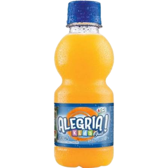 SUCO ALEGRIA FRUIT PET 200ML LARANJA