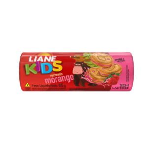 BISC RECH KIDS LIANE 65G MORANGO