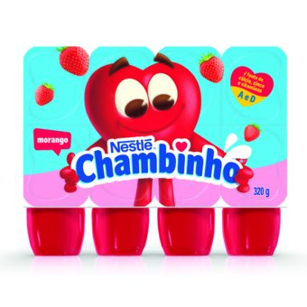 Iogurte Petit Suisse Chambinho Morango 320G